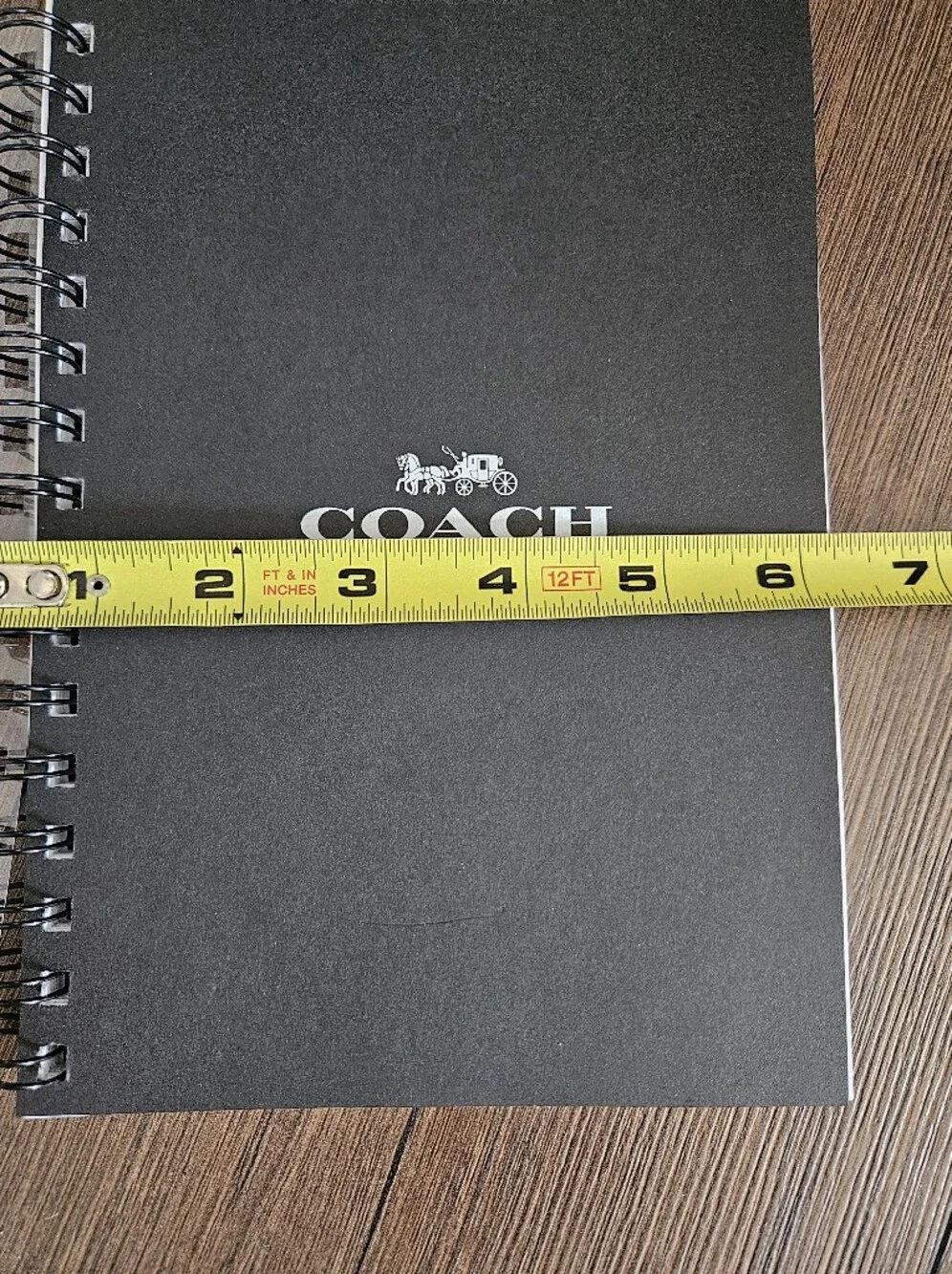 NEW COACH New York Spiral Notebook | Heritage Story | Protective Cover